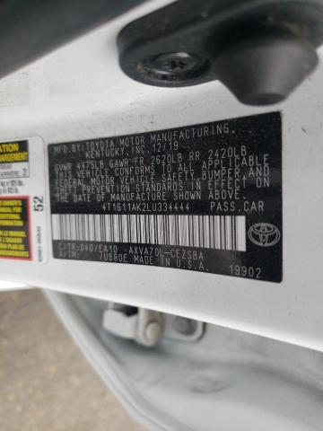 Photo 9 VIN: 4T1G11AK2LU334444 - TOYOTA CAMRY SE 