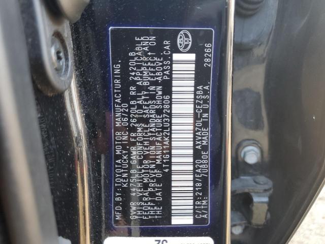 Photo 11 VIN: 4T1G11AK2LU372806 - TOYOTA CAMRY SE 