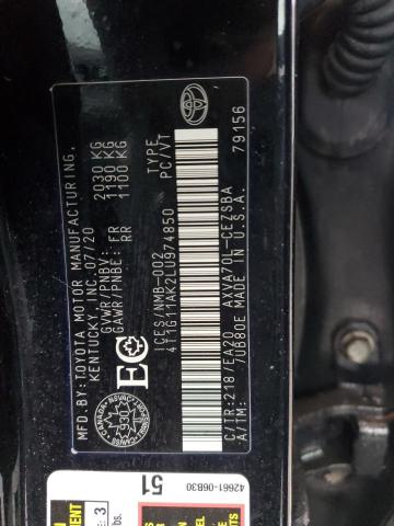 Photo 11 VIN: 4T1G11AK2LU974850 - TOYOTA CAMRY SE 