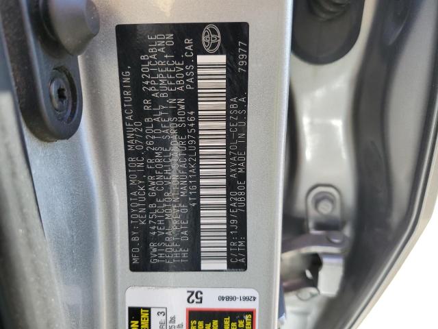 Photo 11 VIN: 4T1G11AK2LU975464 - TOYOTA CAMRY SE 