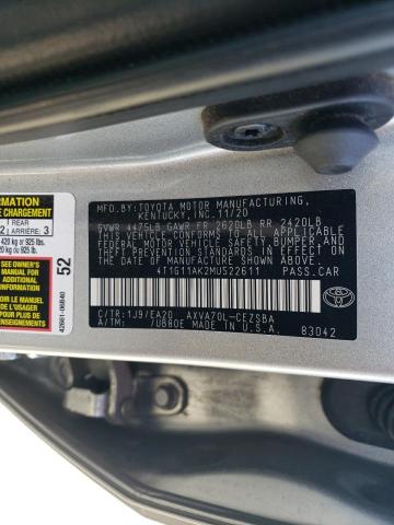 Photo 11 VIN: 4T1G11AK2MU522611 - TOYOTA CAMRY SE 