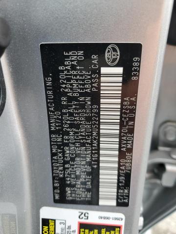 Photo 11 VIN: 4T1G11AK2MU522799 - TOYOTA CAMRY SE 