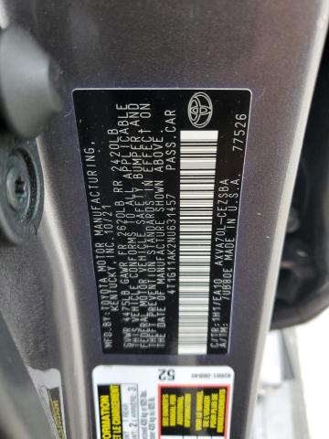 Photo 11 VIN: 4T1G11AK2NU631457 - TOYOTA CAMRY SE 