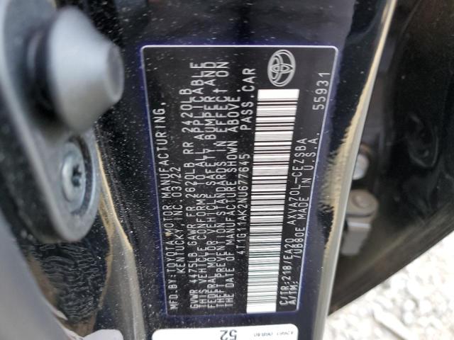 Photo 12 VIN: 4T1G11AK2NU677645 - TOYOTA CAMRY 