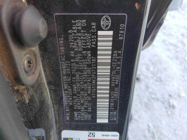 Photo 12 VIN: 4T1G11AK2PU731187 - TOYOTA CAMRY SE N 