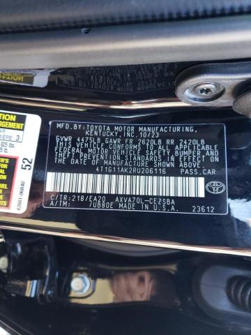 Photo 11 VIN: 4T1G11AK2RU206116 - TOYOTA CAMRY 