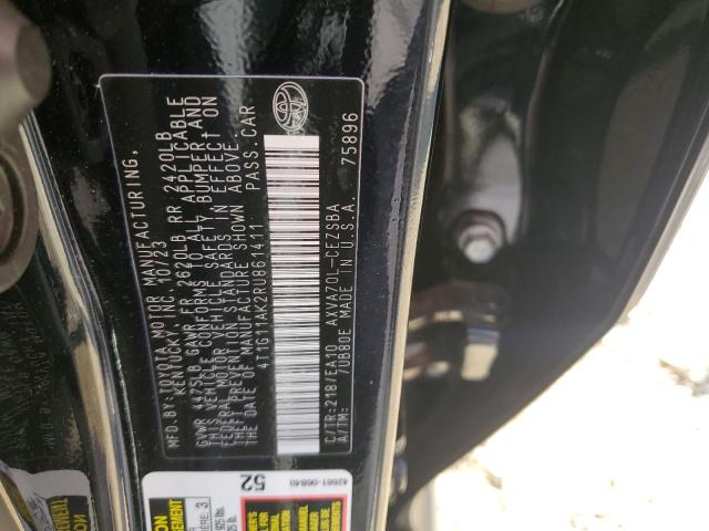 Photo 11 VIN: 4T1G11AK2RU861411 - TOYOTA CAMRY SE N 