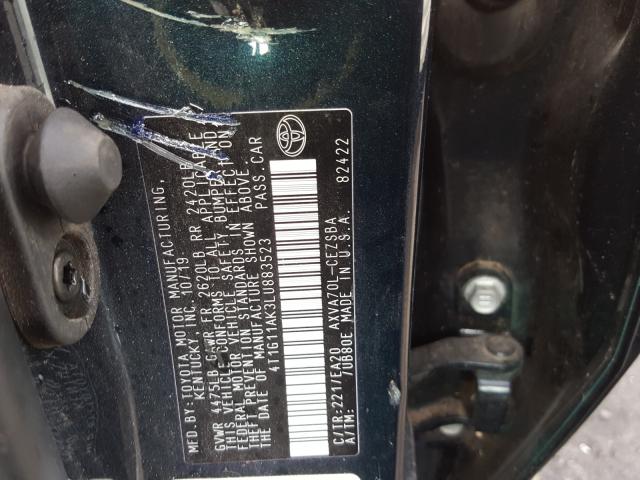 Photo 9 VIN: 4T1G11AK3LU883523 - TOYOTA CAMRY SE 