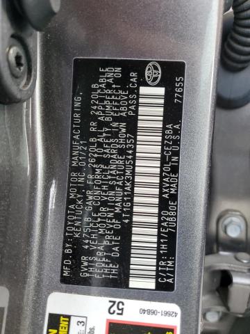 Photo 11 VIN: 4T1G11AK3MU544357 - TOYOTA CAMRY 