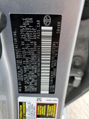 Photo 12 VIN: 4T1G11AK3MU558243 - TOYOTA CAMRY SE 