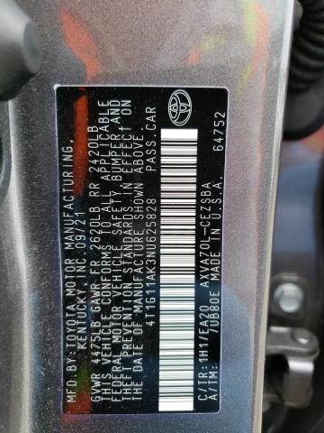 Photo 11 VIN: 4T1G11AK3NU625828 - TOYOTA CAMRY SE 