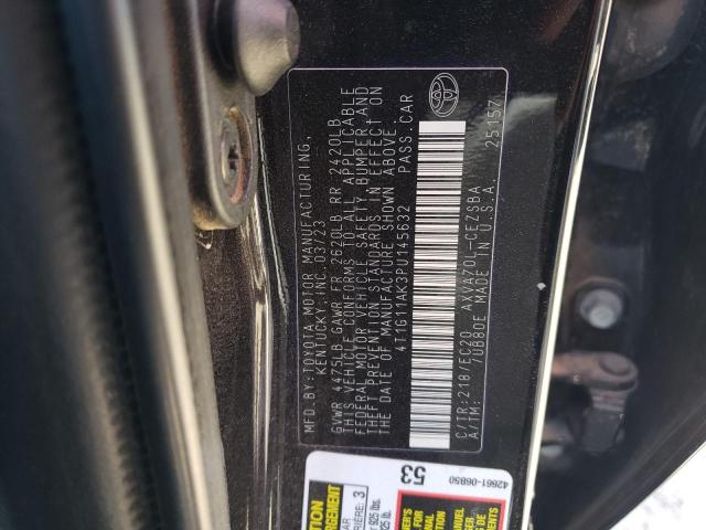 Photo 11 VIN: 4T1G11AK3PU145632 - TOYOTA CAMRY SE N 