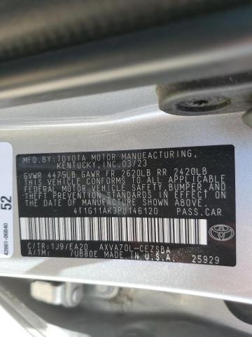 Photo 12 VIN: 4T1G11AK3PU146120 - TOYOTA CAMRY SE N 