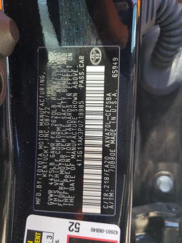 Photo 11 VIN: 4T1G11AK3PU719985 - TOYOTA CAMRY 