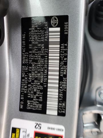 Photo 12 VIN: 4T1G11AK3RU844732 - TOYOTA CAMRY 