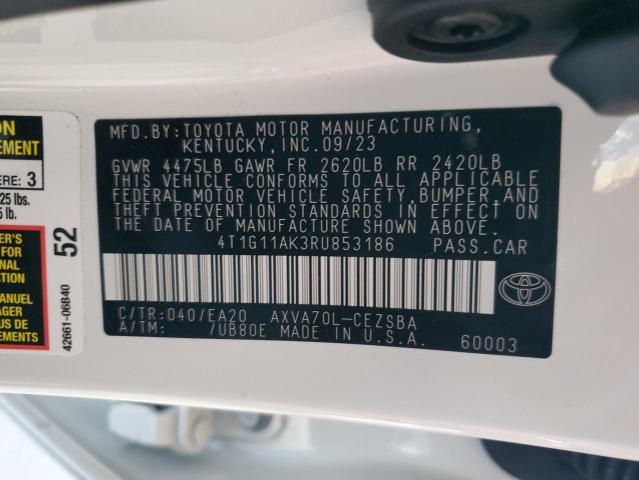 Photo 11 VIN: 4T1G11AK3RU853186 - TOYOTA CAMRY 