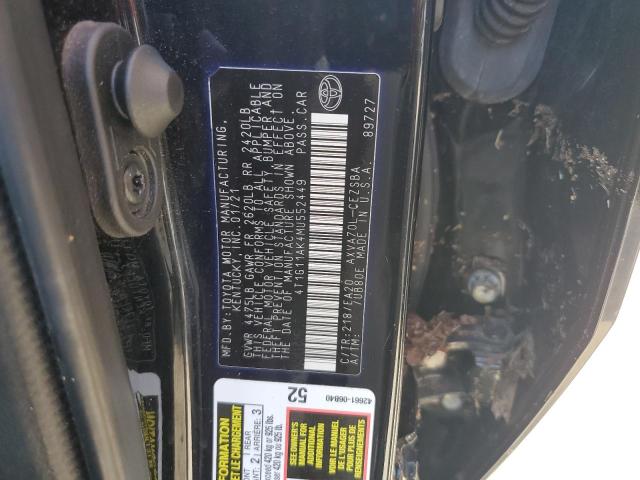 Photo 12 VIN: 4T1G11AK4MU552449 - TOYOTA CAMRY SE 