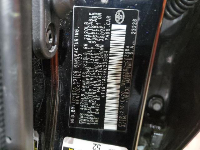 Photo 11 VIN: 4T1G11AK4RU205954 - TOYOTA CAMRY SE N 