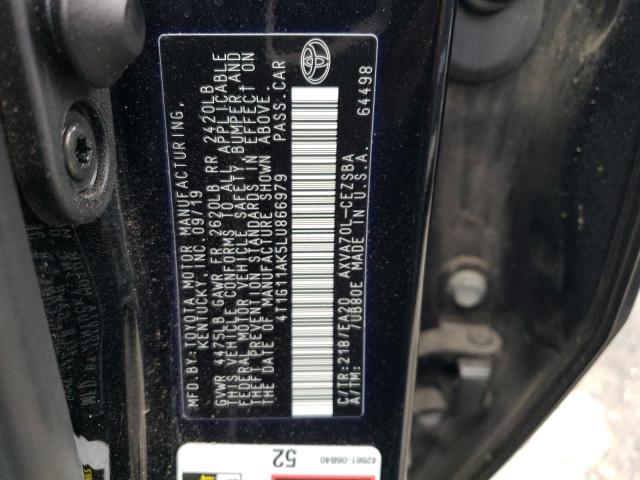 Photo 11 VIN: 4T1G11AK5LU866979 - TOYOTA CAMRY SE 