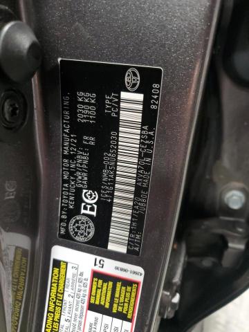 Photo 11 VIN: 4T1G11AK5NU652030 - TOYOTA CAMRY SE 