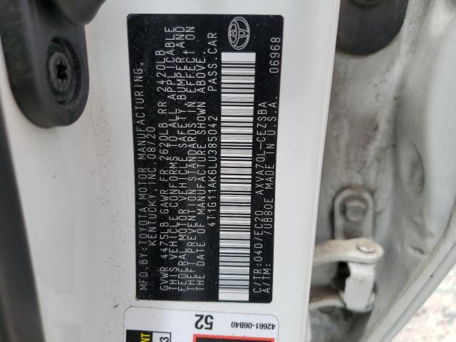 Photo 12 VIN: 4T1G11AK6LU385042 - TOYOTA CAMRY SE 