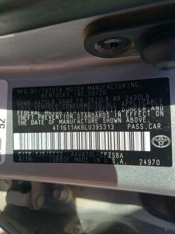 Photo 12 VIN: 4T1G11AK6LU395313 - TOYOTA CAMRY SE 