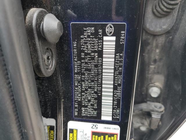 Photo 11 VIN: 4T1G11AK6LU897089 - TOYOTA CAMRY 