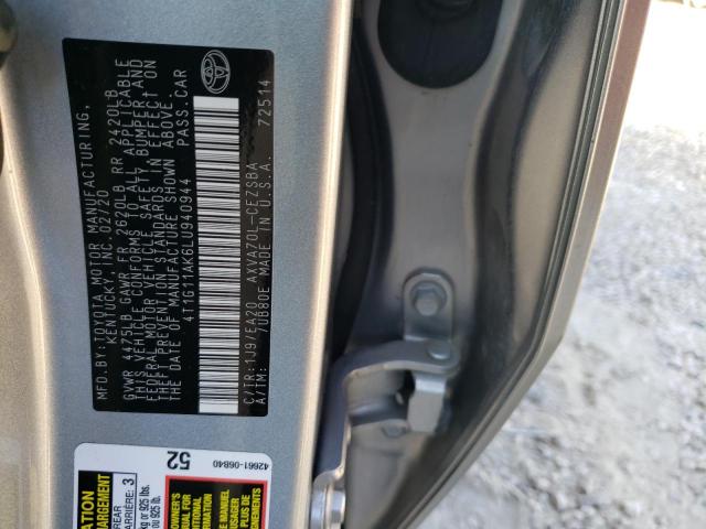 Photo 12 VIN: 4T1G11AK6LU940944 - TOYOTA CAMRY SE 