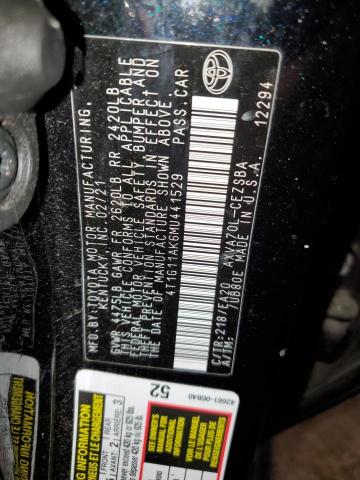 Photo 12 VIN: 4T1G11AK6MU441529 - TOYOTA CAMRY SE 