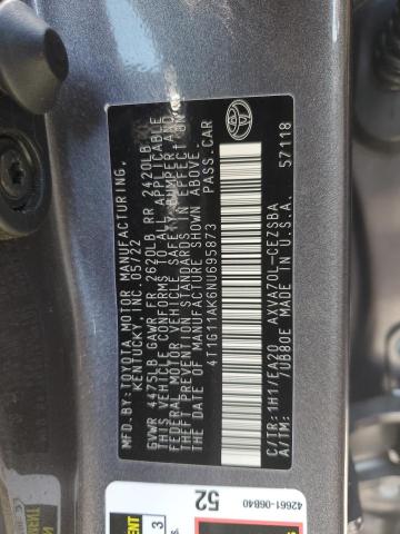 Photo 12 VIN: 4T1G11AK6NU695873 - TOYOTA CAMRY 