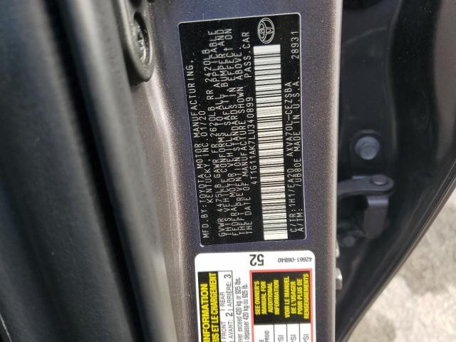 Photo 12 VIN: 4T1G11AK7LU340899 - TOYOTA CAMRY 