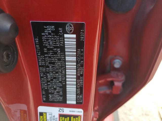 Photo 12 VIN: 4T1G11AK7LU372851 - TOYOTA CAMRY SE 