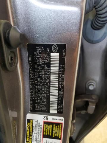 Photo 11 VIN: 4T1G11AK7MU453222 - TOYOTA CAMRY SE 