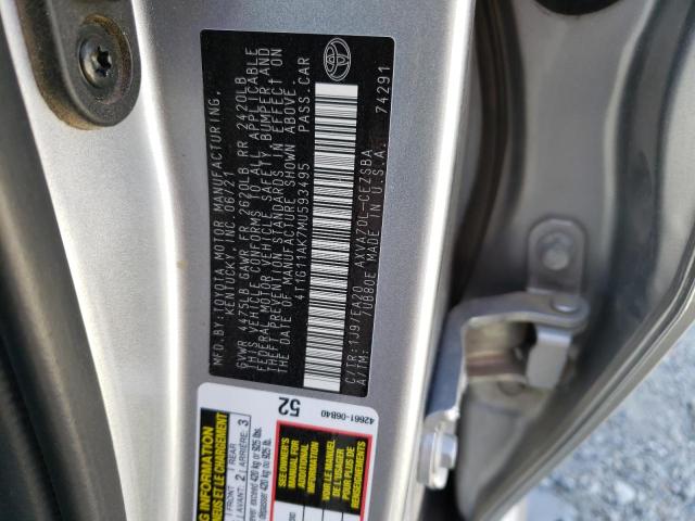 Photo 11 VIN: 4T1G11AK7MU593495 - TOYOTA CAMRY 