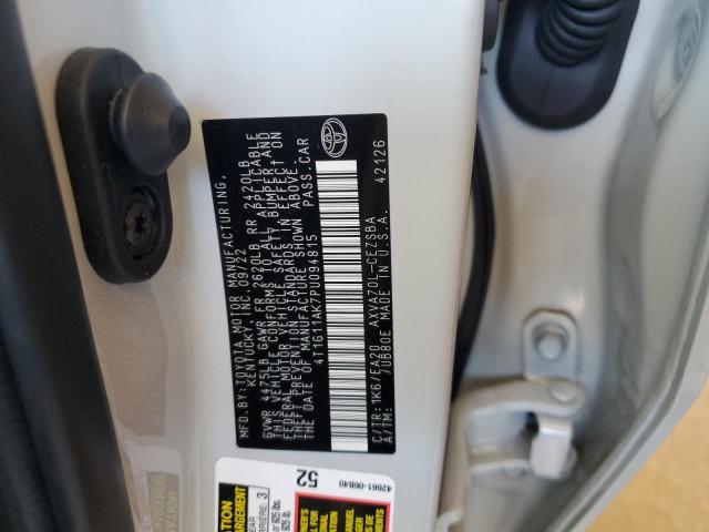 Photo 11 VIN: 4T1G11AK7PU094815 - TOYOTA CAMRY 