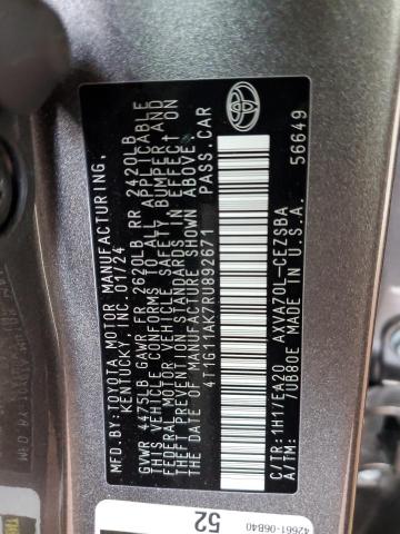 Photo 12 VIN: 4T1G11AK7RU892671 - TOYOTA CAMRY SE N 