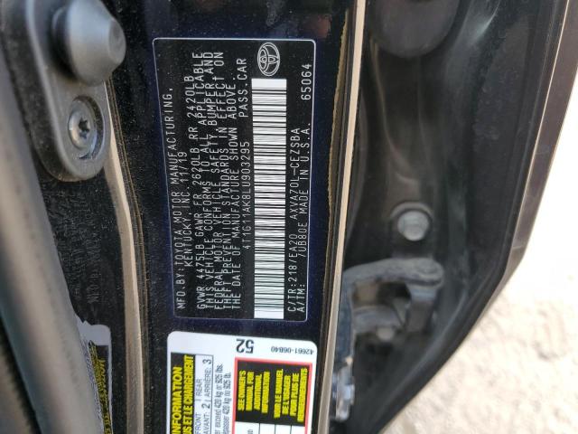 Photo 11 VIN: 4T1G11AK8LU903295 - TOYOTA CAMRY SE 