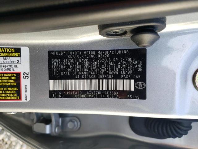 Photo 9 VIN: 4T1G11AK8LU935308 - TOYOTA CAMRY SE 