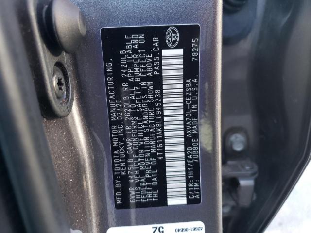 Photo 11 VIN: 4T1G11AK8LU945238 - TOYOTA CAMRY SE 