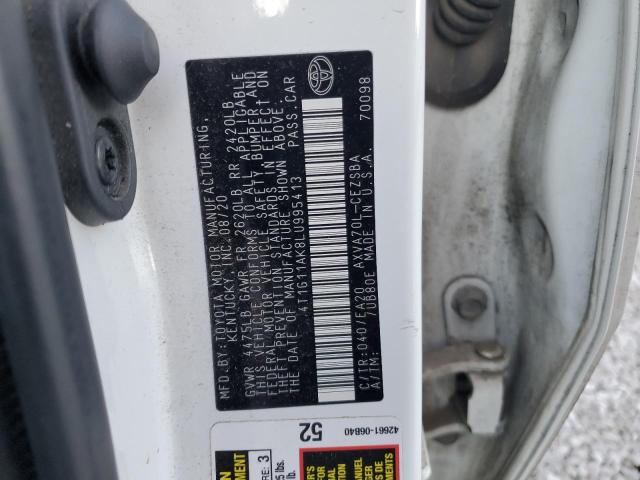 Photo 11 VIN: 4T1G11AK8LU995413 - TOYOTA CAMRY 