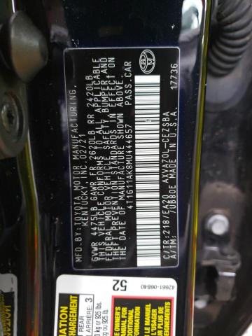 Photo 11 VIN: 4T1G11AK8MU444657 - TOYOTA CAMRY SE 