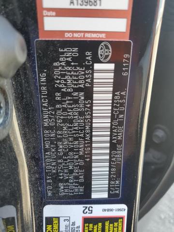 Photo 11 VIN: 4T1G11AK8MU585745 - TOYOTA CAMRY SE 