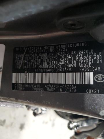 Photo 11 VIN: 4T1G11AK8PU161549 - TOYOTA CAMRY SE N 