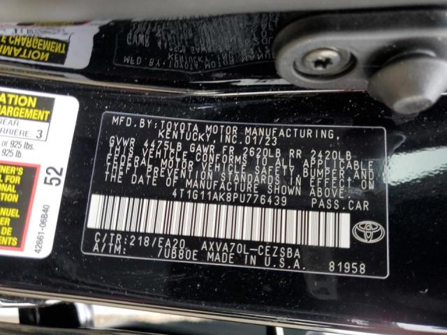 Photo 11 VIN: 4T1G11AK8PU776439 - TOYOTA CAMRY 