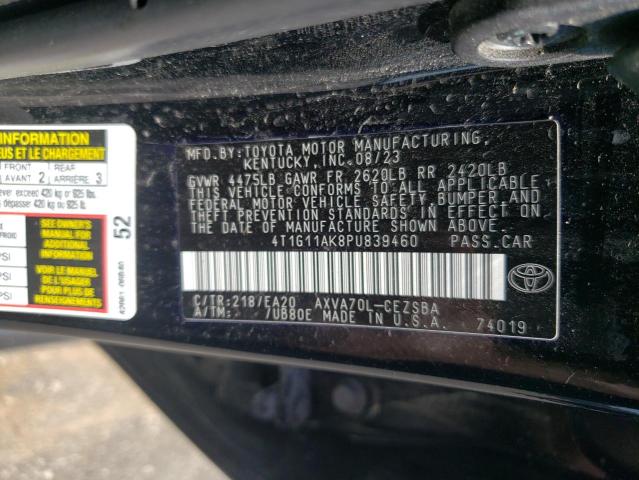 Photo 11 VIN: 4T1G11AK8PU839460 - TOYOTA CAMRY SE N 