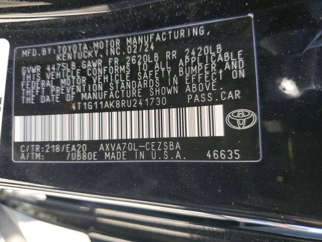 Photo 11 VIN: 4T1G11AK8RU241730 - TOYOTA CAMRY SE N 