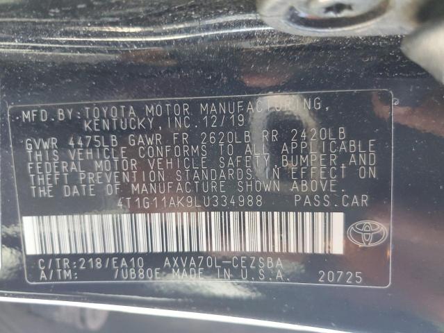 Photo 11 VIN: 4T1G11AK9LU334988 - TOYOTA CAMRY 