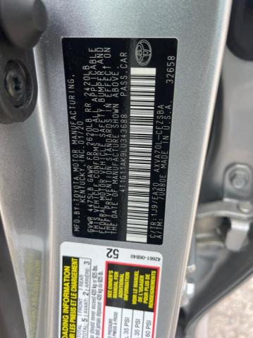 Photo 11 VIN: 4T1G11AK9LU343688 - TOYOTA CAMRY SE 