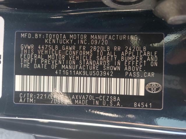 Photo 11 VIN: 4T1G11AK9LU503942 - TOYOTA CAMRY SE 