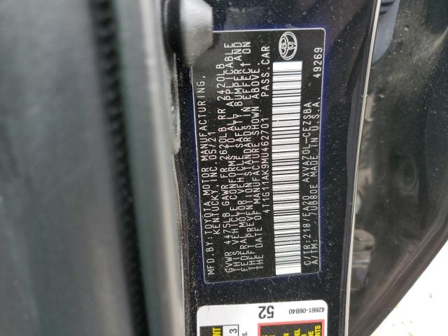 Photo 11 VIN: 4T1G11AK9MU462701 - TOYOTA CAMRY 